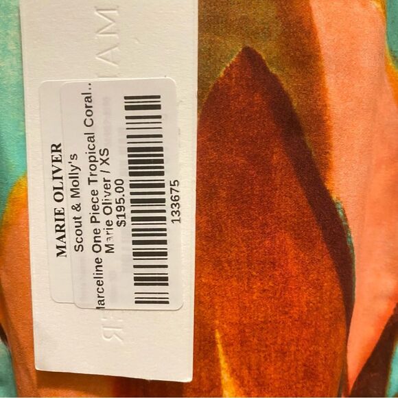 NWT Marie Oliver Scout & Molly's One-piece Tropical Swimsuit Size XS - Picture 7 of 9